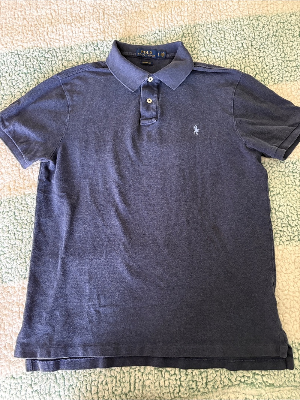 Polo by Ralph Lauren Navy Short-Sleeve Polo Shirt
